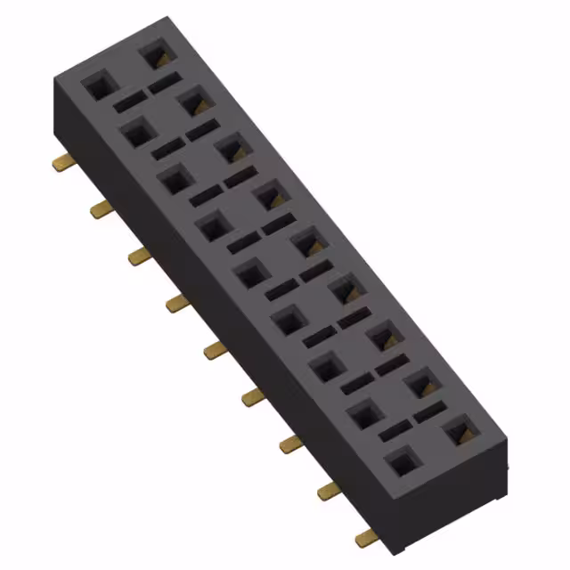 HLE-109-02-G-DV-BE Samtec Inc.  Headers Receptacles Female Sockets